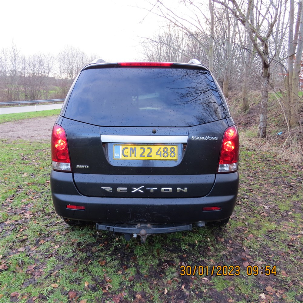 Ssangyong Rexton Xdi Van Wd Kg Tr K P Bagkrog Pulls