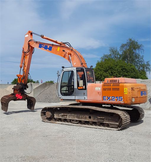 Fiat Hitachi Ex215 Lc Year 1999 Fymas Auctions 9146